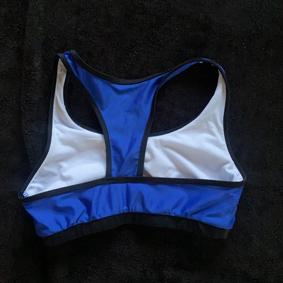 Royal blue Nike Pro sports bra. - Picture 2 of 2